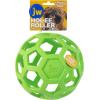 imageJW Pet Holee Roller Dog Toy Puzzle Ball Natural Rubber Extra Large 75 Inch Diameter Colors May Vary