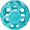 imageJW Pet Holee Roller Dog Toy Puzzle Ball Natural Rubber Medium 45 Inch Diameter Colors May VaryBlue