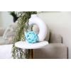 imageJW Pet Holee Roller Dog Toy Puzzle Ball Natural Rubber Medium 45 Inch Diameter Colors May VaryBlue