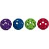 imageJW Pet Holee Roller Dog Toy Puzzle Ball Natural Rubber Mini 175 Inch Diameter Colors May VaryAssorted