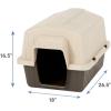 imagePetmate Aspen Pet Outdoor Dog House Extra Small For Pets Up to 15 Pounds Made in USA32 x 26 x 24