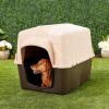 imagePetmate Aspen Pet Outdoor Dog House Extra Small For Pets Up to 15 Pounds Made in USAMedium