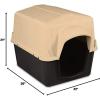 imagePetmate Aspen Pet Outdoor Dog House Extra Small For Pets Up to 15 Pounds Made in USAMedium