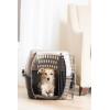 imagePetmate Dog Crates for Small Dogs ampamp Cat Carriers TwoDoor Plastic Pet Kennel Top ampamp Front Loading Made in USA 24quot TanWHITE