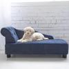 imagePetmate LaZBoy Solana Chaise Lounger Dog Bed Blue 40quot x 20quot Large