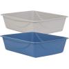 imagePetmate Litter Pan BlueGray Small Made in USAJumbo