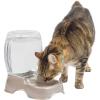 imagePetmate Pet Cafe Cat and Dog Water Dispenser  Water Bowl for Cats and Dogs USA Made 25 GAL Pearl Ash BluePearl Tan