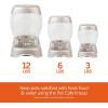 imagePetmate Pet Cafe Feeder Dog and Cat Feeder Pearlescent Colors 3 Sizes Made in USAPearl Tan