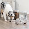 imagePetmate Pet Cafe Feeder Dog and Cat Feeder Pearlescent Colors 3 Sizes Made in USAPearl Tan
