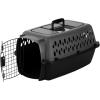 imagePetmate Pet Porter Fashion Dog Kennel  Crate for Pets 1520 lbs  Airline Approved Pet Carrier  Durable Plastic Shell  For Home and Travel  Made in USA  24 Inches  Pale Aqua and Blackgray