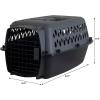 imagePetmate Pet Porter Fashion Dog Kennel  Crate for Pets 1520 lbs  Airline Approved Pet Carrier  Durable Plastic Shell  For Home and Travel  Made in USA  24 Inches  Pale Aqua and Blackgray