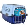 imagePetmate Pet Porter Fashion Dog Kennel  Crate for Pets 1520 lbs  Airline Approved Pet Carrier  Durable Plastic Shell  For Home and Travel  Made in USA  24 Inches  Pale Aqua and BlackBright Blue