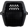 imagePetmate Pet Porter Fashion Dog Kennel  Crate for Pets 1520 lbs  Airline Approved Pet Carrier  Durable Plastic Shell  For Home and Travel  Made in USA  24 Inches  Pale Aqua and BlackDark Gray  Black