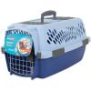 imagePetmate Pet Porter Fashion Dog Kennel  Crate for Pets 1520 lbs  Airline Approved Pet Carrier  Durable Plastic Shell  For Home and Travel  Made in USA  24 Inches  Pale Aqua and BlackBright Blue