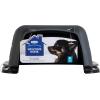 imagePetmate Pet Porter Fashion Dog Kennel  Crate for Pets 1520 lbs  Airline Approved Pet Carrier  Durable Plastic Shell  For Home and Travel  Made in USA  24 Inches  Pale Aqua and Blackgray
