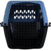 imagePetmate Pet Porter Fashion Dog Kennel  Crate for Pets 1520 lbs  Airline Approved Pet Carrier  Durable Plastic Shell  For Home and Travel  Made in USA  24 Inches  Pale Aqua and BlackBlue
