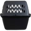 imagePetmate Pet Porter Fashion Dog Kennel  Crate for Pets 1520 lbs  Airline Approved Pet Carrier  Durable Plastic Shell  For Home and Travel  Made in USA  24 Inches  Pale Aqua and Blackgray