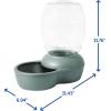 imagePetmate Replendish Feeder Automatic Cat and Dog Feeder Pearl Peacock Blue 10 LB Made in USAGreen