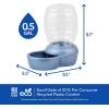imagePetmate Replendish Gravity Waterer With Microban for Cats and Dogs 25 GallonsBlue Made in USABlue