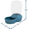imagePetmate Replendish Gravity Waterer With Microban for Cats and Dogs 25 GallonsBlue Made in USABlue