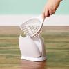 imagePetmate Scoop N Hide Cat Litter Scoop with Discreet Holder TitaniumPearl White