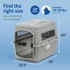 imagePetmate Sky Kennel  For Air and Travel Airline Approved Dog Crate for Pets up 1530 lbs Heavy Duty Dog Kennel Made in the USA 28 Inches32 inch Pack of 1