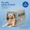imagePetmate Sky Kennel  For Air and Travel Airline Approved Dog Crate for Pets up 1530 lbs Heavy Duty Dog Kennel Made in the USA 28 Inches40 inch Pack of 1