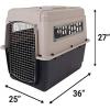 imagePetmate Ultra Vari Dog Kennel for Medium to Large Dogs Durable Heavy Duty Dog Travel Crate Made with Recycled Materials 36 in Long 50 to 70 lbs Made in USA