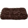 imagePrecision Pet Products SnooZZy Cozy Comforter Crate Mat Brown for 19quot Wire CratesChocolate