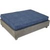 imageBooda LaZBoy Bailey Platform Elevated Dog Bed for Pets up to 75 lbs Blue Acacia 38 x 29