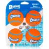 imageChuckit Dog Tennis Ball Dog Toy Medium 25 Inch Diameter for dogs 2060 lbs Pack of 4