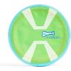 imageChuckit Max Glow Paraflight Flying Disc Dog Toy  Water Floating Flyer  Durable Nylon Construction with Soft Rubber Edges  For Medium and Large Dogs  Size Large  975quot L x 975quot W  Pack of 1GreenMax Glow