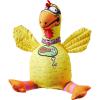 imageFATCAT Dog Toys  Barnyard Bullies Plush Dog Toy  Made With Heavy Duty Canvas ampamp Includes Squeaker