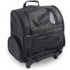 imageGen7Pets Dog Carrier  Large Black Roller Bag Pet CarrierBlack