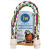 imageJW Pet Comfy Perch For Birds Flexible Multicolor Rope Small  14quot LengthLarge
