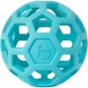 imageJW Pet Holee Roller Dog Toy Puzzle Ball Natural Rubber Medium 45 Inch Diameter Colors May VaryBlue
