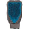 imagePetmate 89801 Furbuster 3in1 Dog Grooming Glove Vibrant Plum TealPearlTealPearl