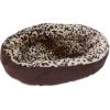 imagePetmate Aspen Pet Round Animal Print Pet Bed for Small Dogs and Cats 18inch by 18inch Multi 26736
