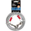 imagePetmate Heavy Duty Vinyl Tie Out Cable  Clear Break Strength 2000 Lbs 15 Ft Cable Silver30Feet