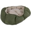 imagePetmate Overstuffed Oval Bed 34 x 27 Assorted Navy BlueBurgundyDark BrownGreen 26952