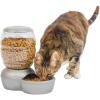imagePetmate Replendish Feeder Automatic Cat and Dog Feeder Pearl Peacock Blue 10 LB Made in USAPearl Silver Grey