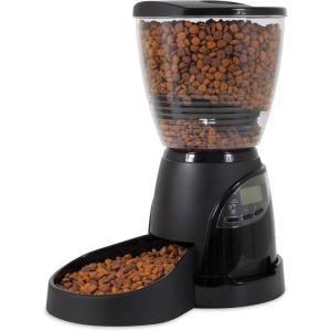 imageAspen Pet Lebistro Programmable Cat ampamp Dog Feeder 2 Sizes Black 24232 18 CupsOne Size