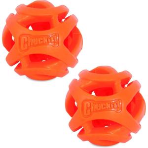 imageChuckit Air Fetch Ball Dog Toy Medium 25 Inch Diameter for dogs 2060 lbs Pack of 2Small