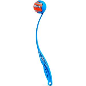 imageChuckit Dog Ball Launcher  Classic 26quot with Medium 25quot Dog Fetch Ball Thrower For Dogs 2060 Pounds Made in USAClassic