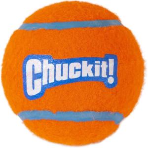 imageChuckit Dog Tennis Ball Dog Toy Large 3 Inch Diameter for dogs 60100 lbs Pack of 2Large  2 Count  Pack of 1