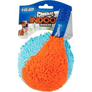 imageChuckit Indoor Fetch Roller Toy for Dogs  Interactive Dog Toys for Boredom Orange and BlueOrange  Blue Shaker
