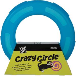 imageFat Cat Crazy Circle with Catnip Ball Interactive Cat ToyLarge