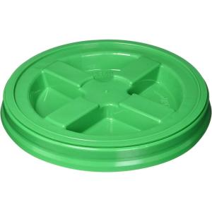 imageGAMMA2 Gamma Seal Lid  Pet Food Storage Container Lids  Fits 35 5 6 ampamp 7 Gallon Buckets Black Made in USAGreen