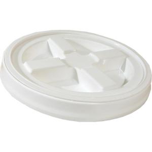 imageGAMMA2 Gamma Seal Lid  Pet Food Storage Container Lids  Fits 35 5 6 ampamp 7 Gallon Buckets Black Made in USAWhite