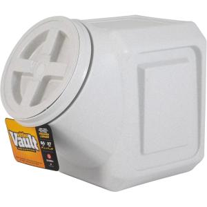 imageGamma2 Vittles Vault Stackable Dog Food Storage Container with Sealing Lid Up to 60 lbs Dry Pet Food Storage Container USAMade  145quot L x 19quot H60 Pounds